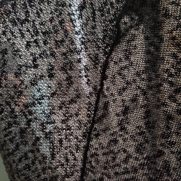 NWOT Long Knit Cloak Woven Robe Open Front Sweater XS Cape - Picture 3 of 5